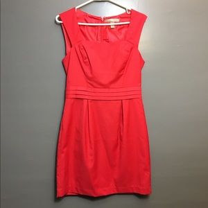 Forever21 Contemporary Dress - Red-Orange